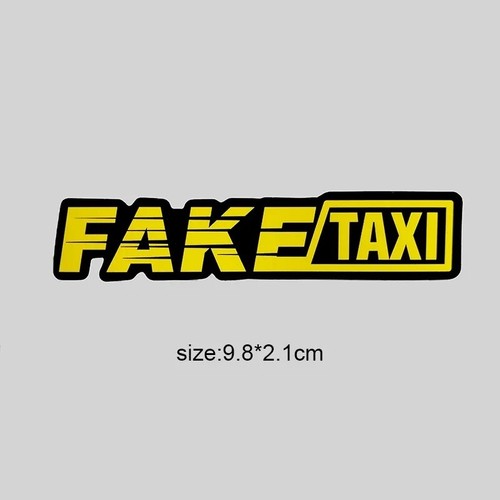 Adesivi stickers fake taxi - stickers,