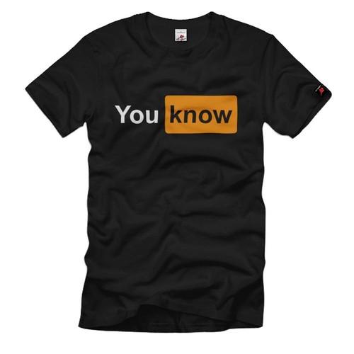 You know porno - camicia, uomo